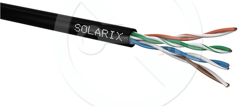 [SXKD-5E-UTP-PE] KABEL SOLARIX SXKD-5E-UTP-PE CAT5E, VENKOVNÍ