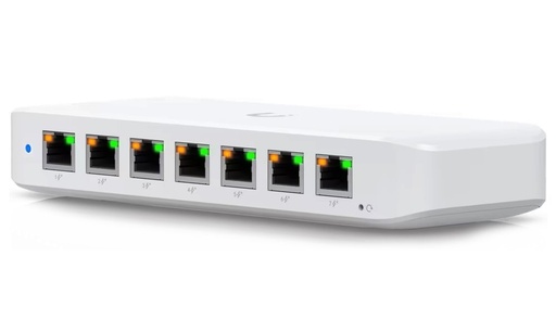 [USW-Ultra-60W] Ubiquiti UniFi Switch Ultra 60W - 8x GbE, 1x PoE++ In, 7x PoE+ Out (PoE budget 52W) USW-Ultra-60W