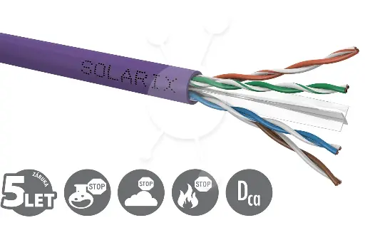 [SXKD-6-UTP-LSOH] Solarix CAT6 UTP LSOH Dca-s2,d2,a1