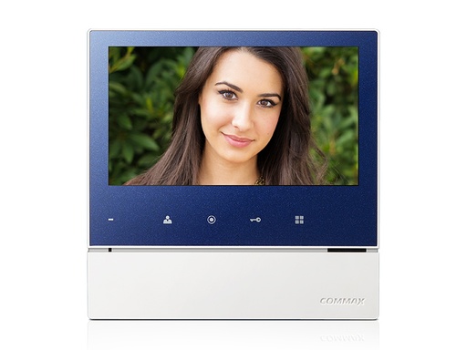 [CDV-70Hmodrý-verze17-30Vdc] videotelefon 7", CVBS, handsfree, 1 vst.